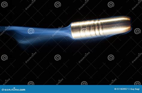 Flying Bullet Stock Image Image Of Metal Ammunition 51183957