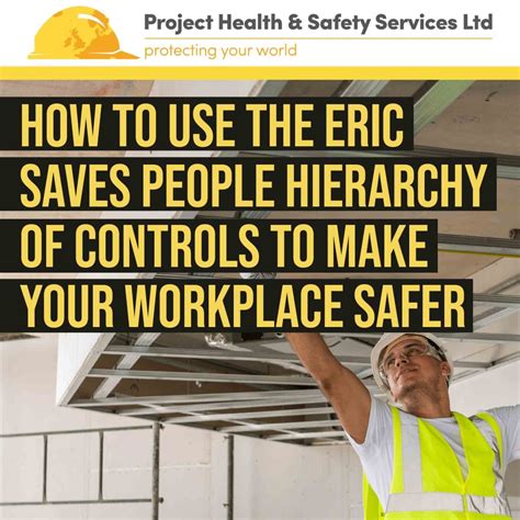 How To Use The Eric Saves People Hierarchy Of Controls To Make Your