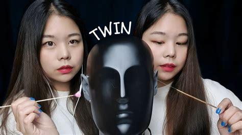 Asmr Twin Ear Cleaning💕 Dummy Head No Talking Youtube