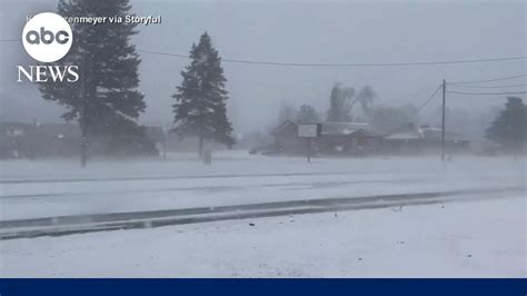 New Storm Packs Heavy Snow Tornado Threats The Global Herald