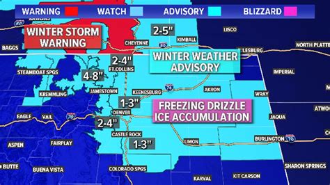 INTERACTIVE RADAR | Freezing Drizzle & Snow | 9news.com