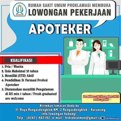 Rsu Proklamasi Merupakan Rumah Sakit Yang Berada Di Rengasdengklok