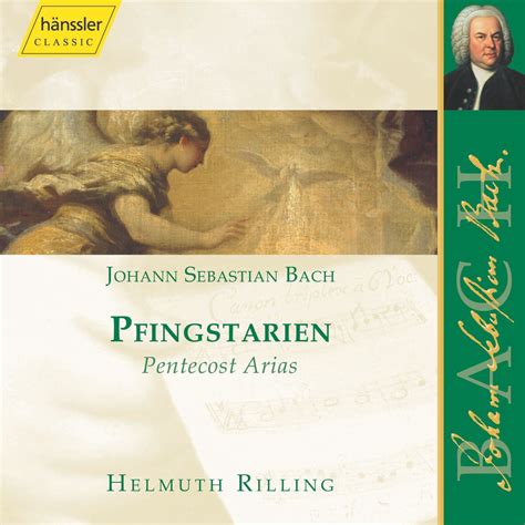 Bach J S Pentecost Arias By Wolfgang Schone Helmuth Rilling