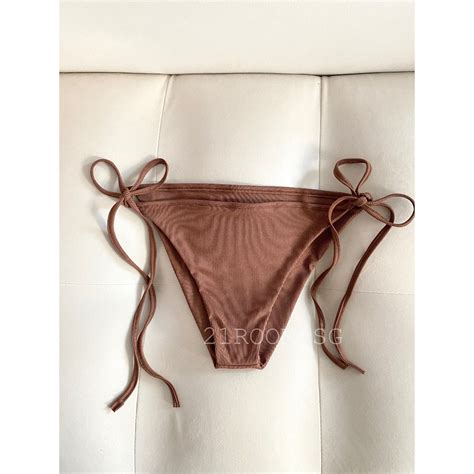A119 Áo Bra Bikini Kiểu Nữ Sexy Có Dây Cột 21ROOM Có Mút Ngực Basic Đi