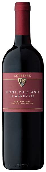 Cantina Del Coppiere Montepulciano D Abruzzo Vivino Us