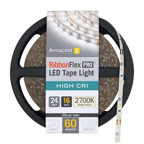 Armacost Lighting RibbonFlex Pro 16 4 Ft 5 M 24 Volt White High CRI