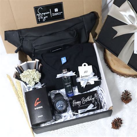 Jual Hampers Cowok Premium Kado Ulang Tahun Cowok Gift Box Wisuda