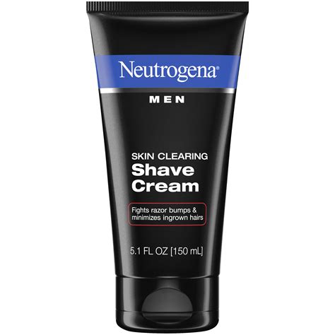 Neutrogena Men Shave Cream Skin Clearing 5 1 Fl Oz 150 Ml