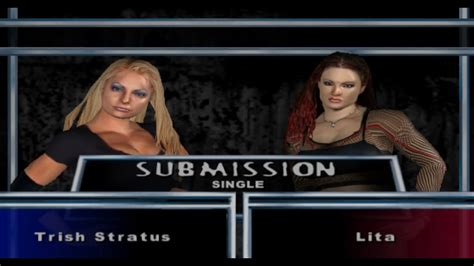 Wwe Smackdown Here Comes The Pain Ps2 Trish Stratus Vs Lita