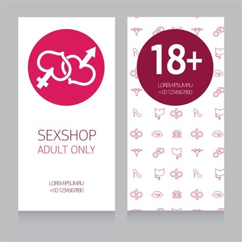 Sexy Icons Set For Adult Only Content — Stock Vector © Ghouliirina 54741057