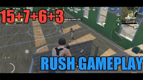 RUSH GAMEPLAY 31 KILLS CONQUER LOBBY YouTube