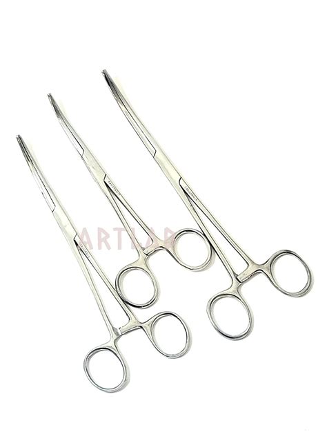 Buy ArtLab Ultimate Hemostat Forceps Set Of 6 Straight Curved