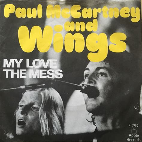 Mccartneys Wings My Love 1973 Vinyl Discogs