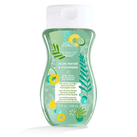 Aloe Water Cucumber Body Wash Scentsy Online Store