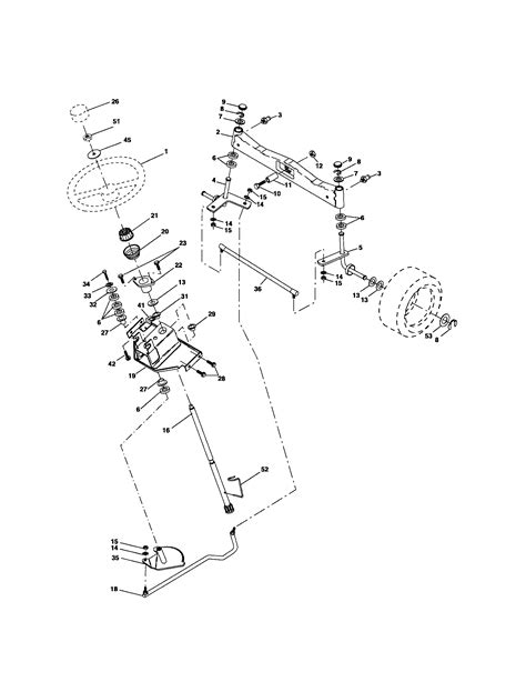 Husqvarna Riding Mower Deck Diagram