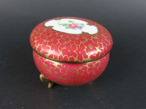 Vintage D N And E I Ceramic Trinket Box Gc5 Auctions