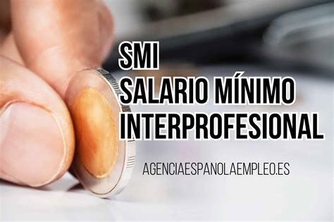 Smi Salario Mínimo Interprofesional Agencia Española De Empleo 2025