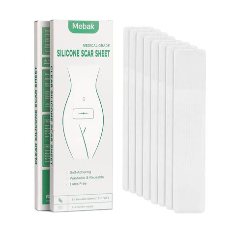 Buy Mebak C Section Silicone Scar Sheets Reusable Medical Grade