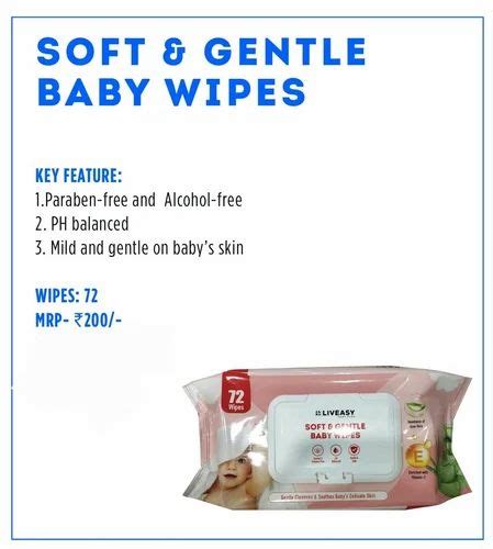 White Soft And Gentle Baby Wipes At Rs Pack In Chennai Id