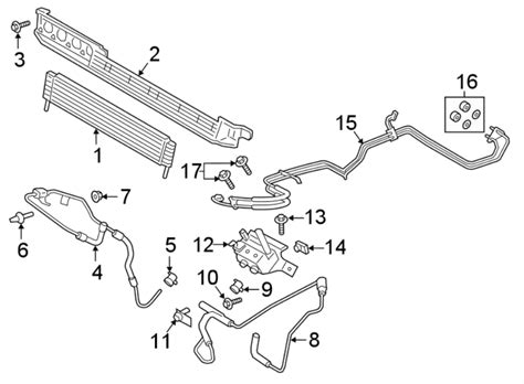 Ford F 150 Automatic Transmission Oil Cooler Hose HL3Z7B028A Havre