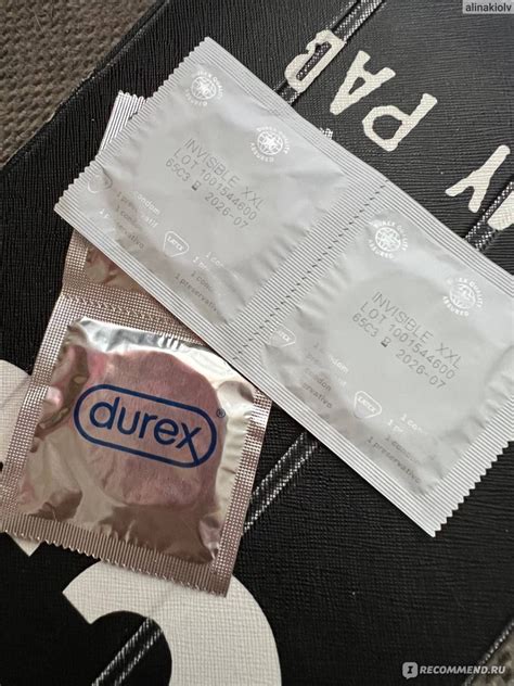 Презервативы Durex Invisible XXL - «Супертонкие презервативы для ...