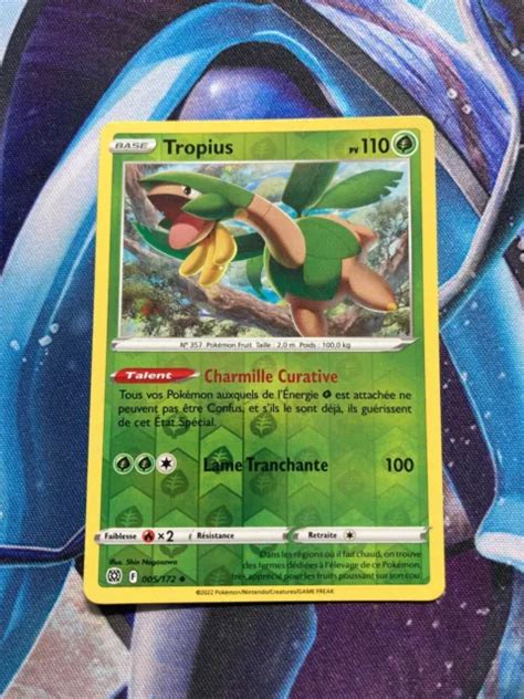 Carte Pok Mon Tropius Reverse Eb Stars Tincelantes Eur