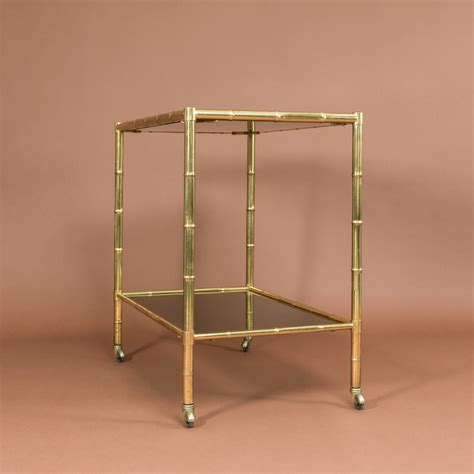 1960s Brass Drinks Trolley Bentleys London