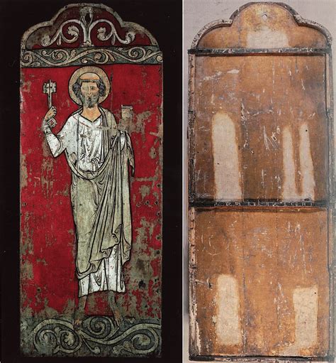 St Peter On The Exterior Of The Left Side Wing Of The Tabernacle From