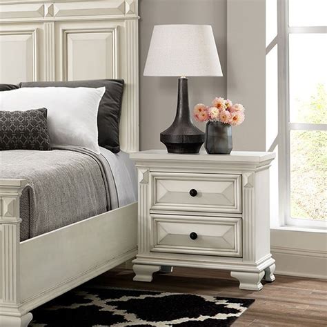 Calloway Bedroom Set White Elements Furniture Furniture Cart