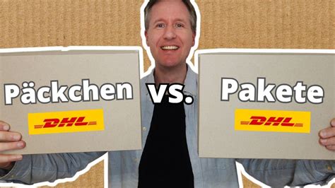 DHL getestet Sind Päckchen oder Pakete schneller YouTube