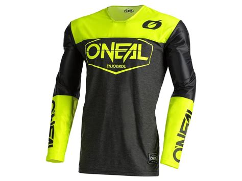 Oneal Mayhem Jersey Hexx V Black Yellow Mtb Trikots Bmo Bike