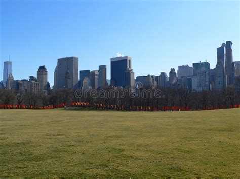 The Gates in Central Park stock photo. Image of midtown - 88466