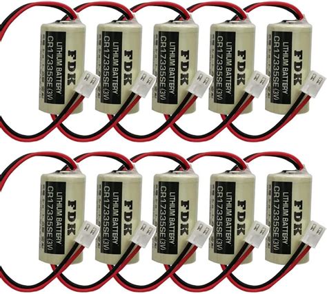 Amazon NOOKK 10 Pack 3V CR17335SE 1800mah Lithium Battery With