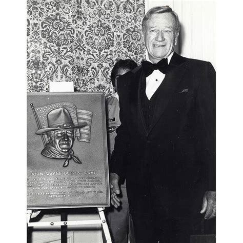 John Wayne Standing Next To A Plaque Photo Print Bed Bath And Beyond