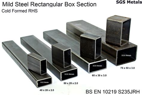 Mild Steel Rectangular Box Section Excellent Range Of Sizes Available