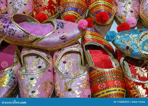 Traditional Design Turkish Shoes Stock Image Image Of Market Ankle