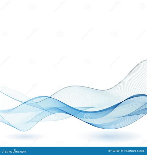 Abstract Blue Lines Png