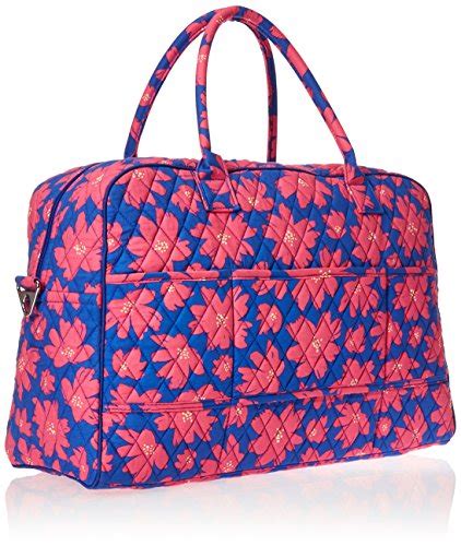 Vera Bradley Women S Signature Cotton Weekender Travel Bag