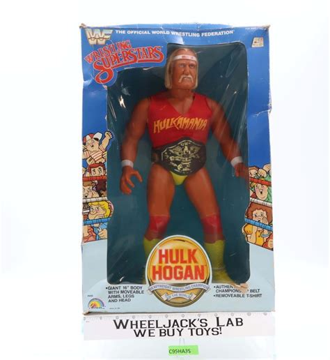 Hulk Hogan Hulkamania Complete WWF Wrestling 1985 LJN Vintage 16 ...