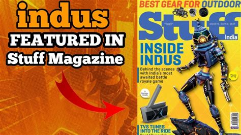 Indus Game Featured On Stuff Magazine 😍 Indus New Emote Revealed