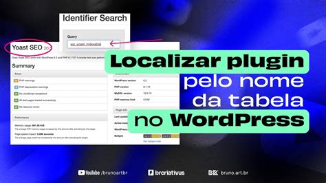 Localizar Plugin Pelo Nome Da Tabela Criada No Banco De Dados Wordpress