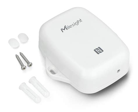 Lorawan Temperature Humidity Sensor White Milesight Em Th M