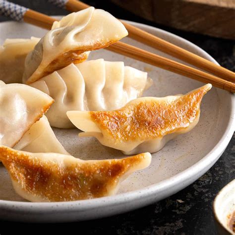 Pork Gyoza Japanese Dumplings Recipe Wandercooks