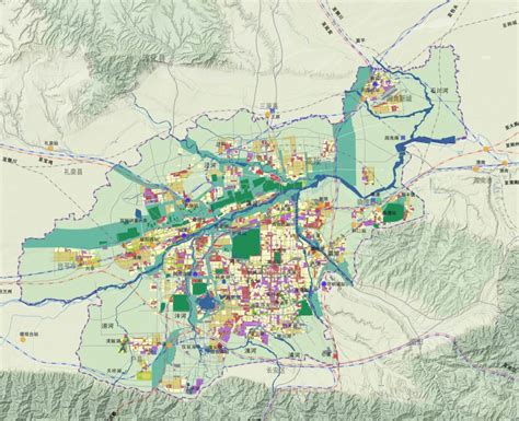 西安市2025规划图西安地铁10号线线路图西安区域划分图大山谷图库