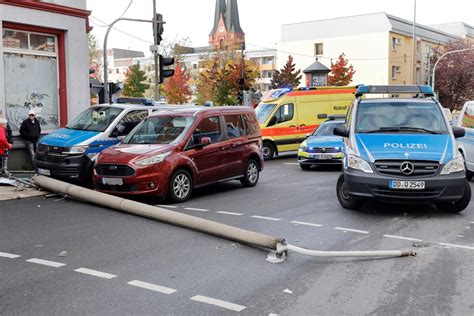 Großeinsatz Schlägerei auf Chemnitzer Sonnenberg Polizeiauto rammt