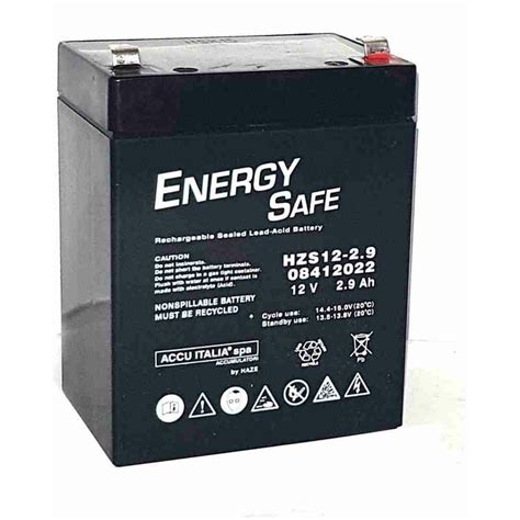 Batterie Au Plomb Agm Vrla Série Energy Safe 12v 29ah C20 F1