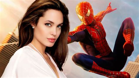 Angelina Jolie Casi Interpreta A La Villana De Spider Man 4 De Sam Raimi Con Tobey Maguire