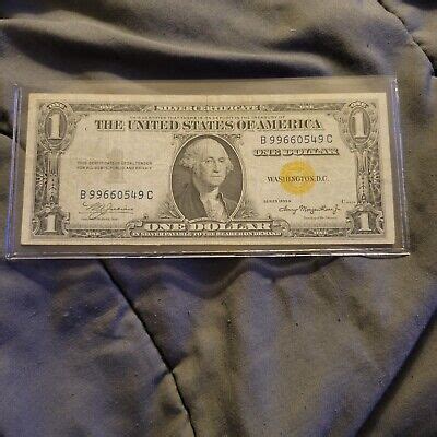 A Yellow Seal North Africa Silver Certificate Wwii Emergency