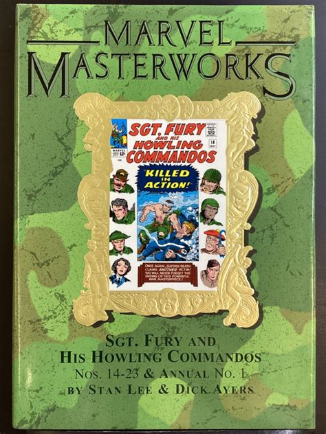 Marvel Masterworks Sgt Fury Vol 2 Nos 14 23 Annual 1 HC DM 97 Variant