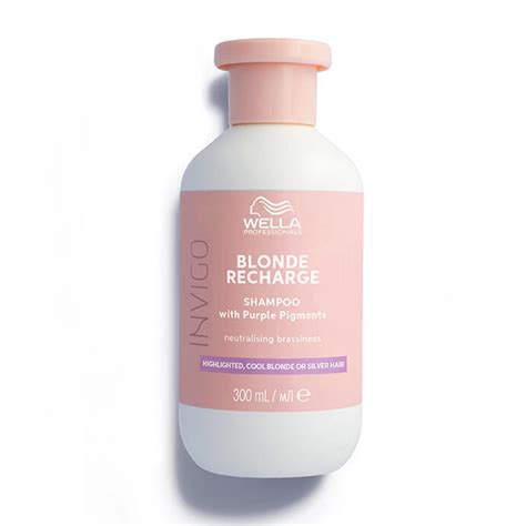 Wella Professionals Invigo Blonde Recharge Cool Blonde Shampoo 300ml